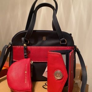 New Red and Blue Tommy Hilfiger 3 pcs Set